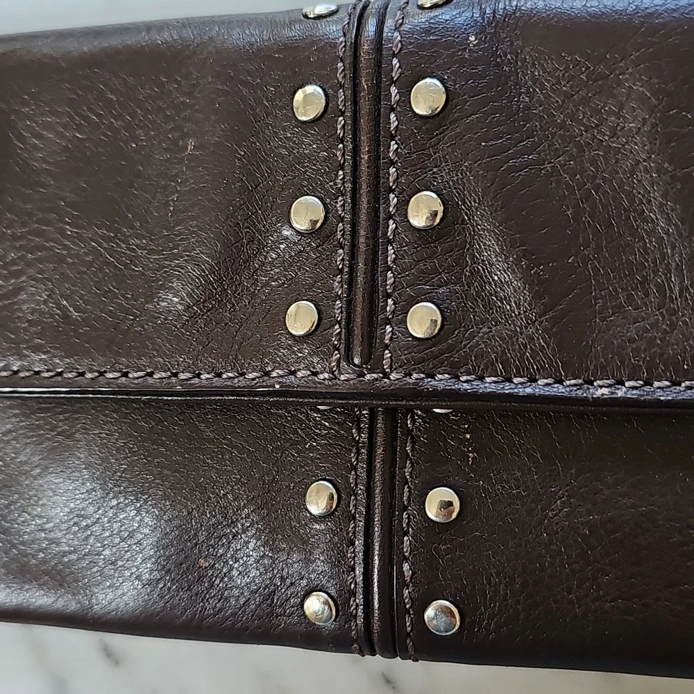 Vintage Michael Kors Leather Studded Wallet - Picture 3 of 11